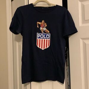 🇺🇸🏅Men’s navy blue Polo tee, size XS